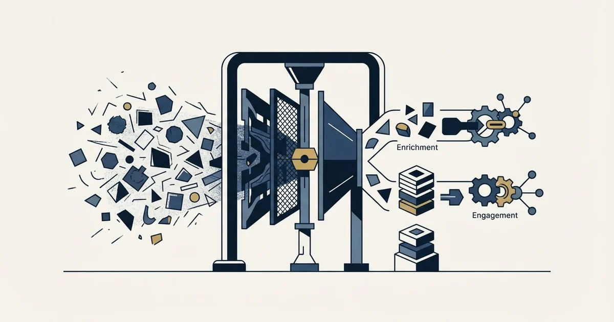 Editorial illustration for CompanyEnrich vs We-Connect