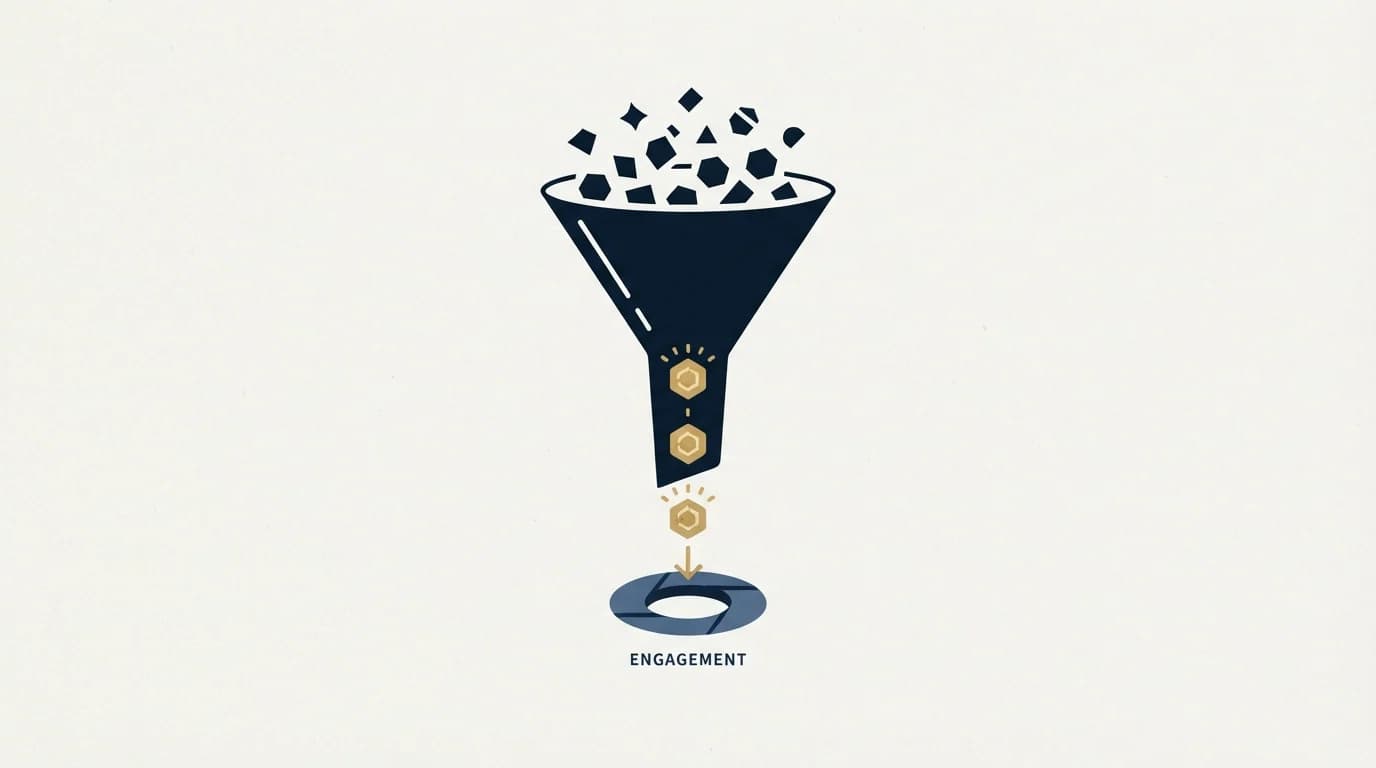 Section illustration: What good looks like, per contact