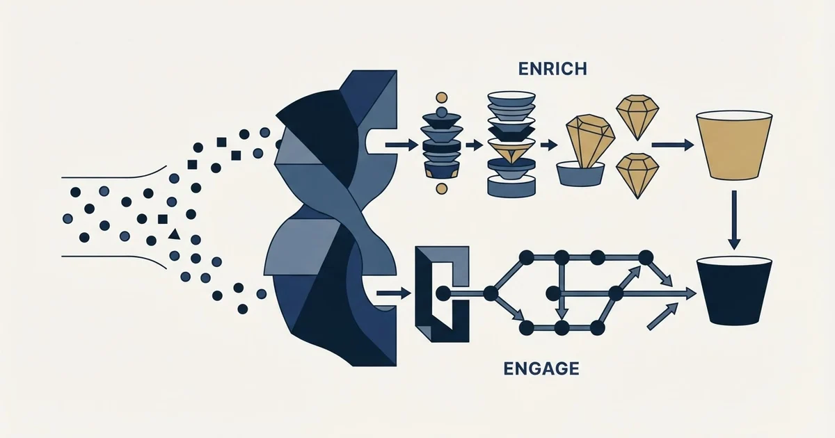 Editorial illustration for ContactOut vs Expandi