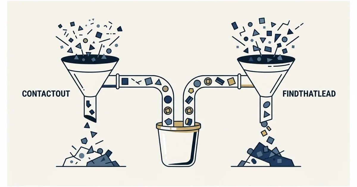 Editorial illustration for ContactOut vs FindThatLead