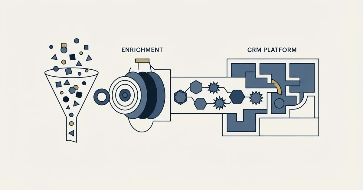 Editorial illustration for ContactOut vs Insightly