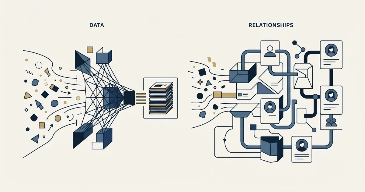 Editorial illustration for ContactOut vs Less Annoying CRM