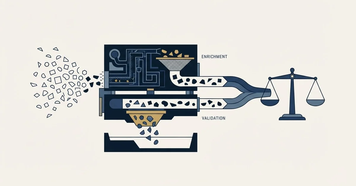 Editorial illustration for ContactOut vs NeverBounce