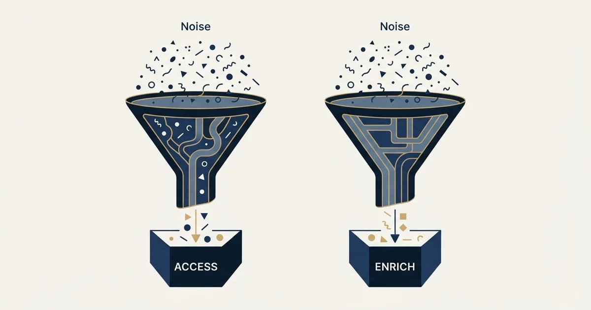 Editorial illustration for ContactOut vs Scrupp