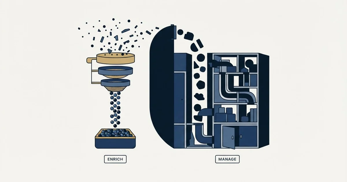 Editorial illustration for ContactOut vs SugarCRM