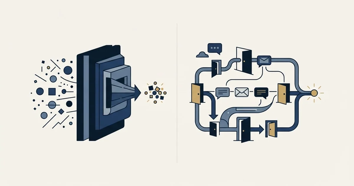 Editorial illustration for ContactOut vs We-Connect