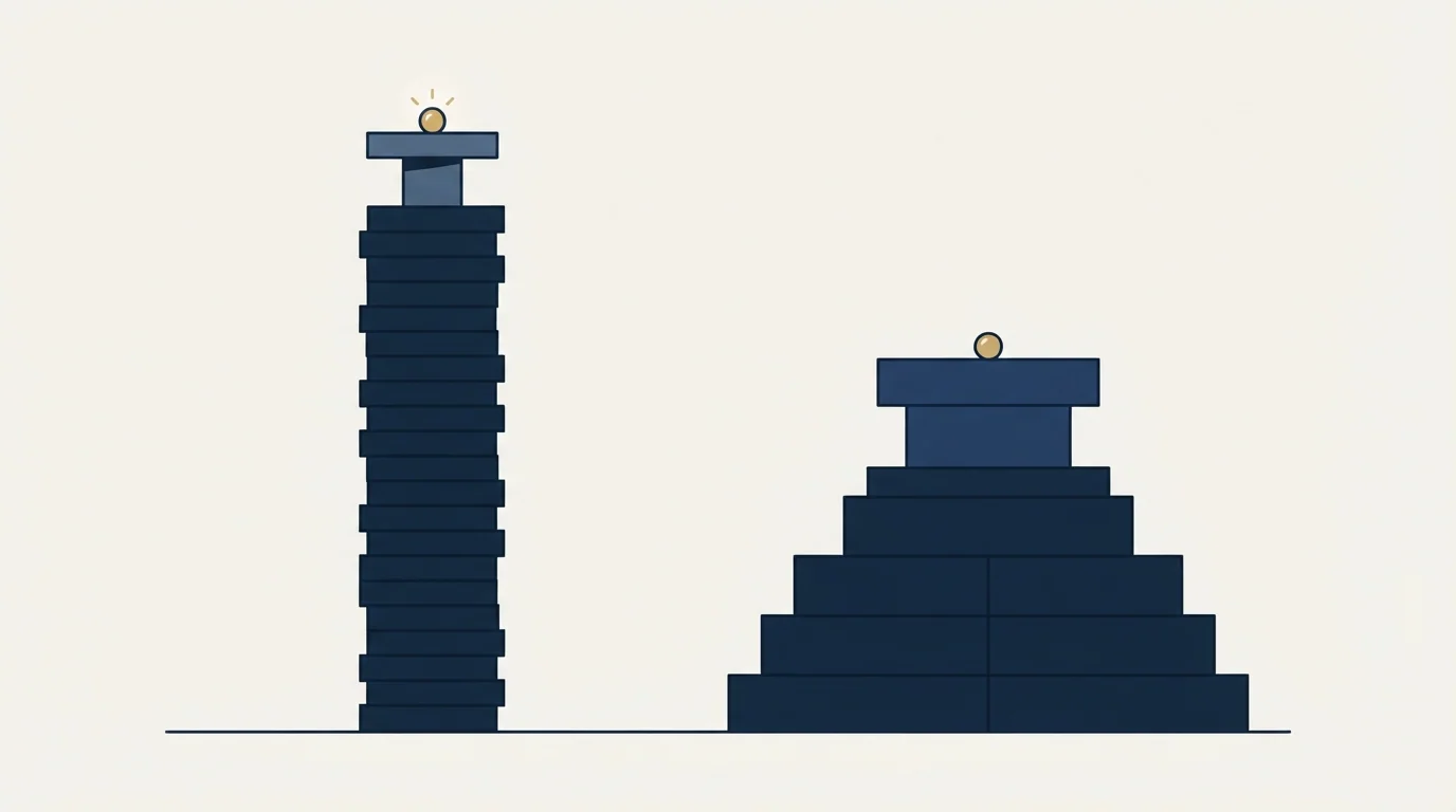 Section illustration: Small denominators produce numbers that look like information