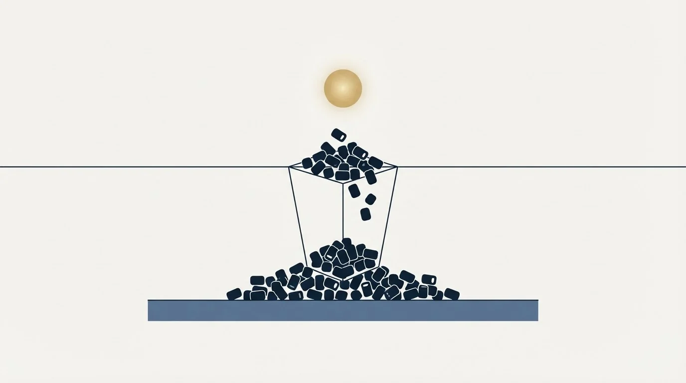 Section illustration: What sits above the contact ceiling on each tier