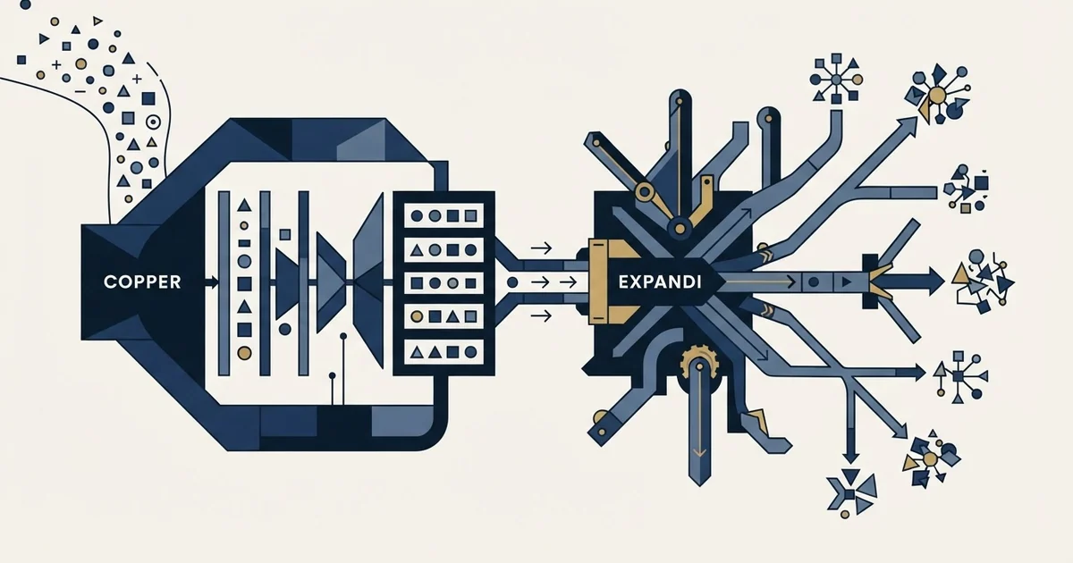 Editorial illustration for Copper vs Expandi