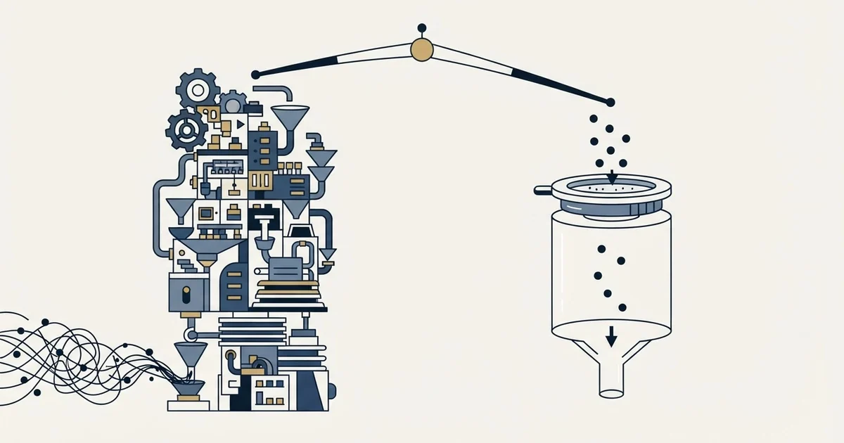 Editorial illustration for Copper vs Less Annoying CRM