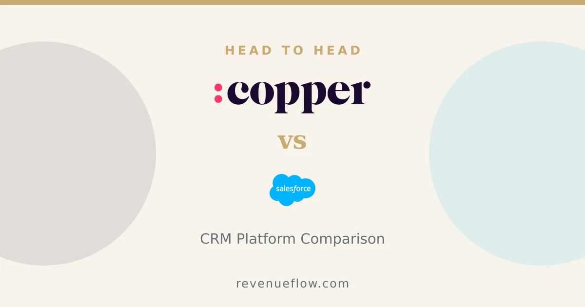 Branded cover: Copper vs Salesforce: CRM Platform Comparison