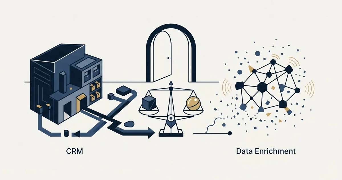 Editorial illustration for Copper vs TheirStack
