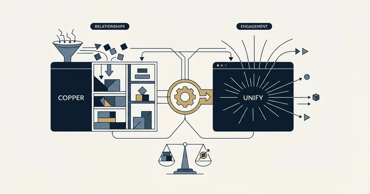 Editorial illustration for Copper vs Unify
