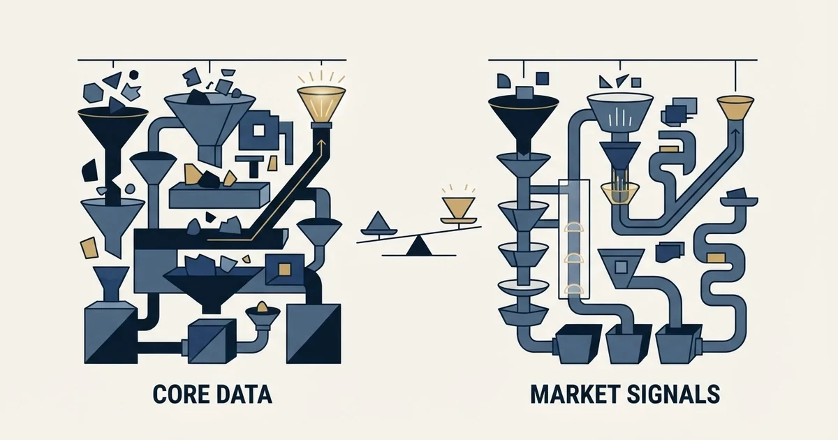 Editorial illustration for Coresignal vs Datanyze