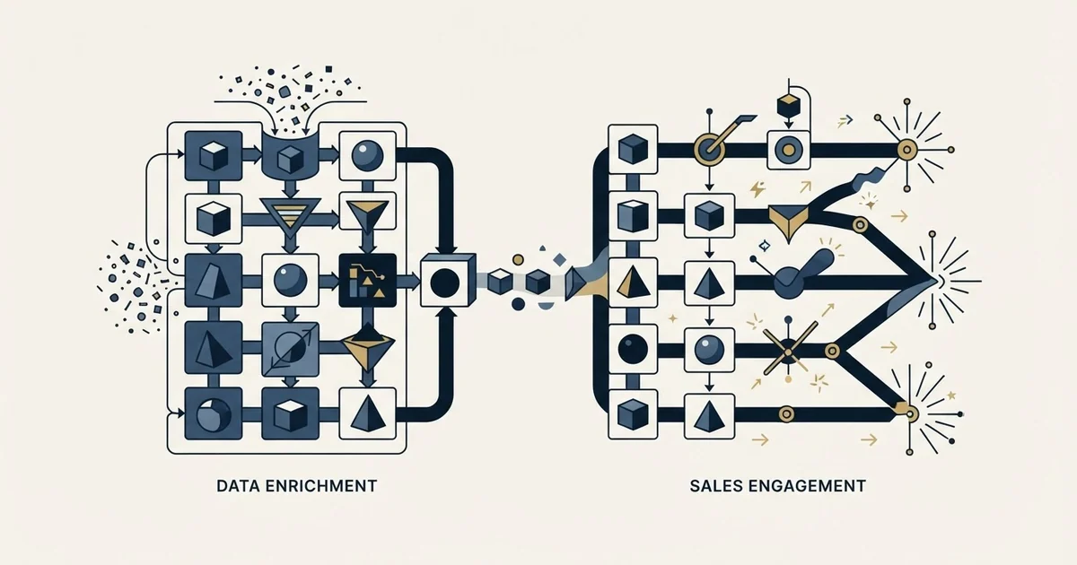 Editorial illustration for Coresignal vs Enginy