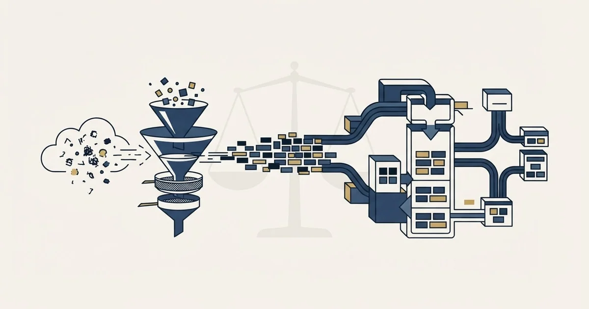Editorial illustration for Coresignal vs HubSpot CRM