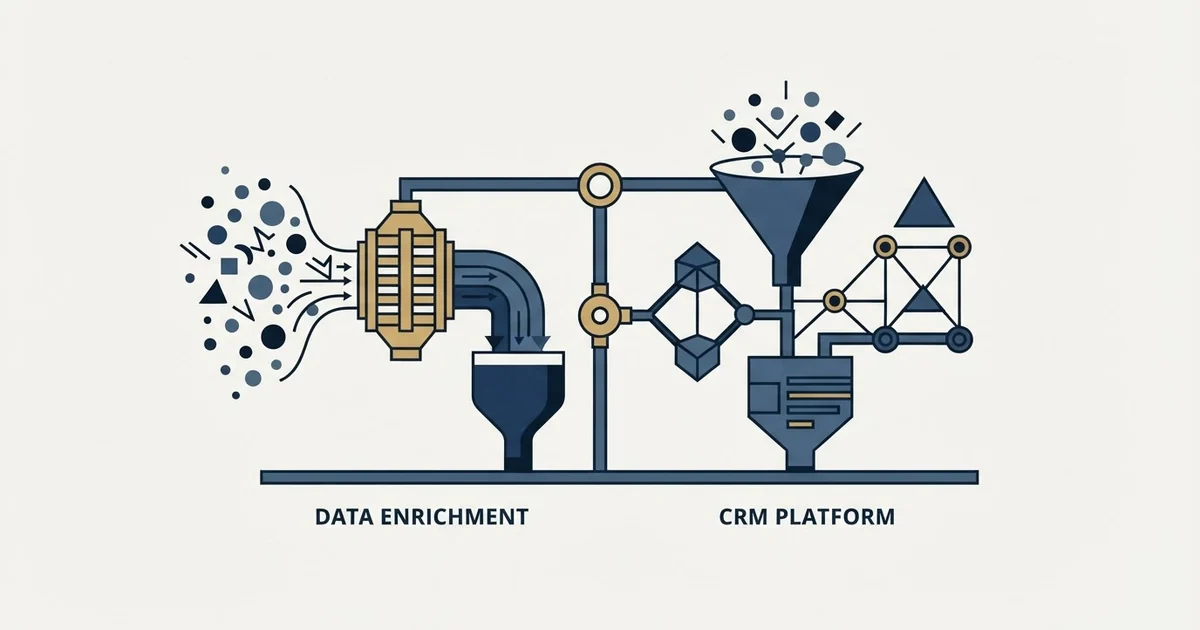 Editorial illustration for Coresignal vs Keap
