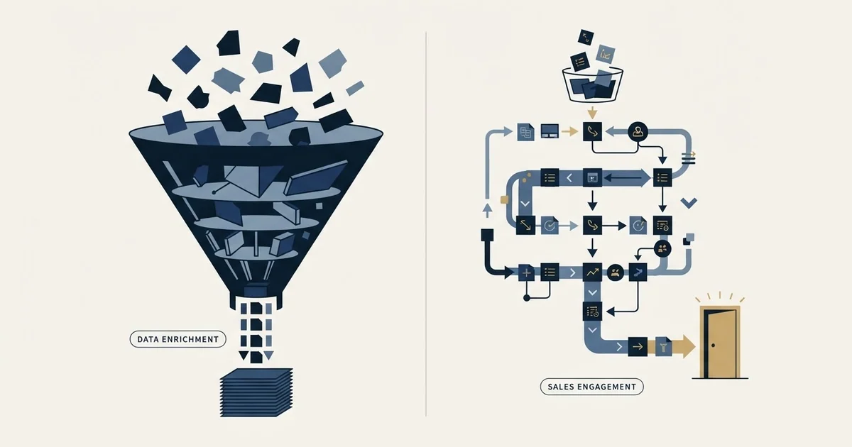 Editorial illustration for Coresignal vs Leadspicker