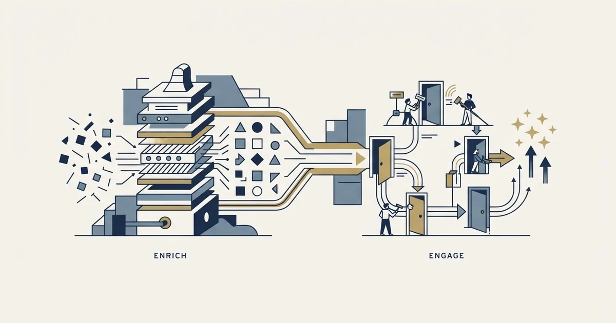 Editorial illustration for Coresignal vs Meet Alfred