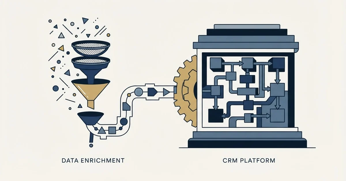 Editorial illustration for Coresignal vs Microsoft Dynamics Sales