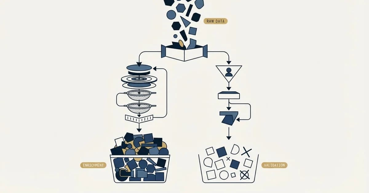Editorial illustration for Coresignal vs NeverBounce