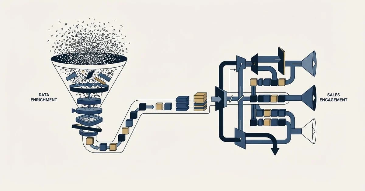 Editorial illustration for Coresignal vs Outreach