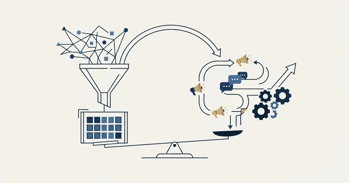 Editorial illustration for Coresignal vs Revenue.io