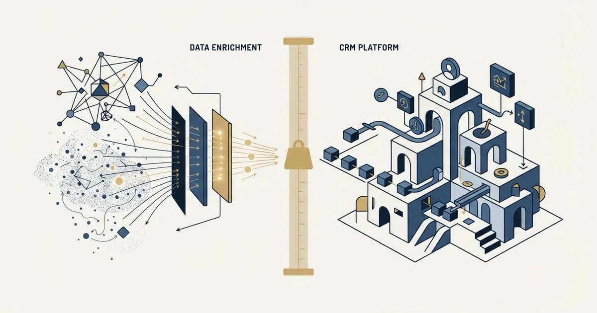 Editorial illustration for Coresignal vs Salesforce