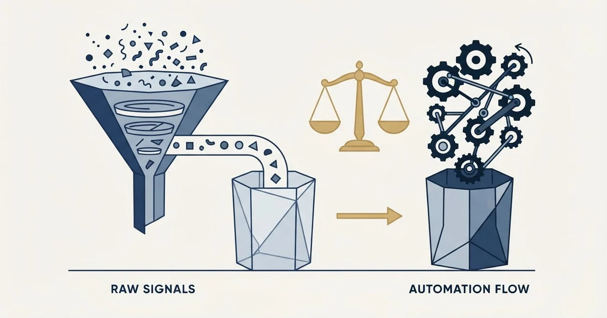 Editorial illustration for Coresignal vs SalesRobot