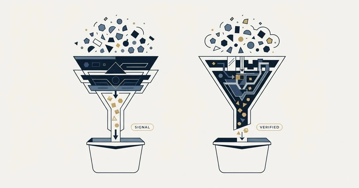 Editorial illustration for Coresignal vs Skrapp.io