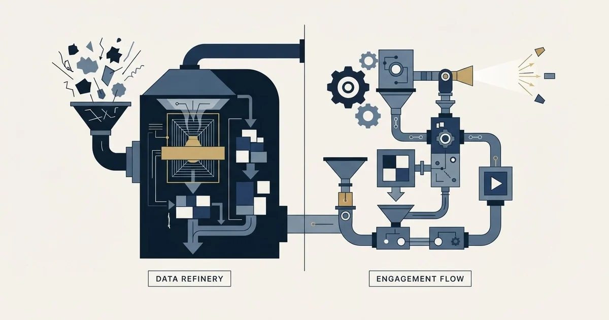 Editorial illustration for Coresignal vs Skylead