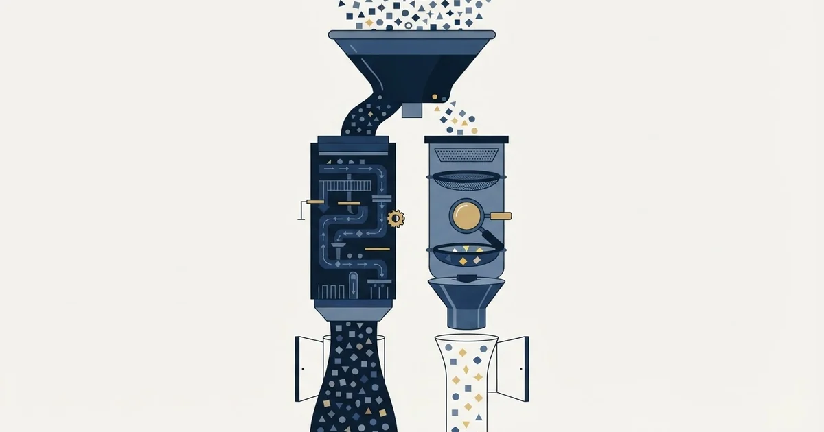 Editorial illustration for Coresignal vs UserGems