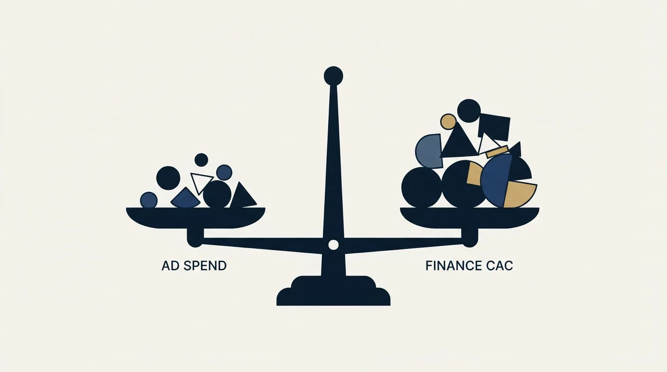 Section illustration: What a finance-grade CAC includes