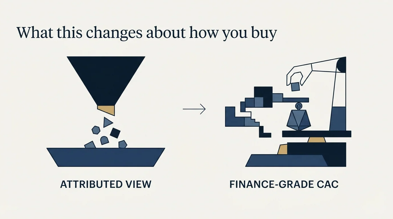 Section illustration: What this changes about how you buy