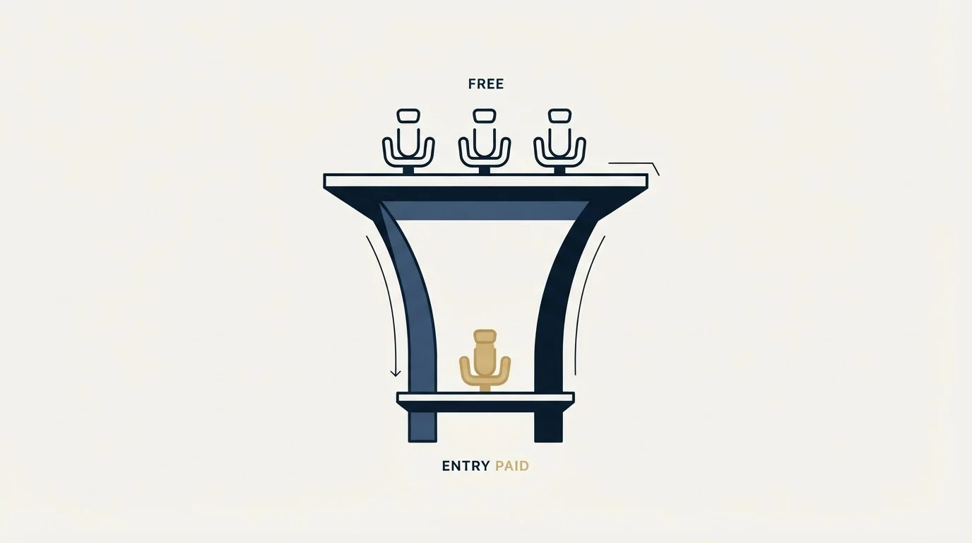 Section illustration: The seat inversion, which is the actual decision