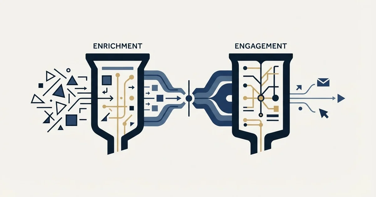 Editorial illustration for Crustdata vs GetSales.io