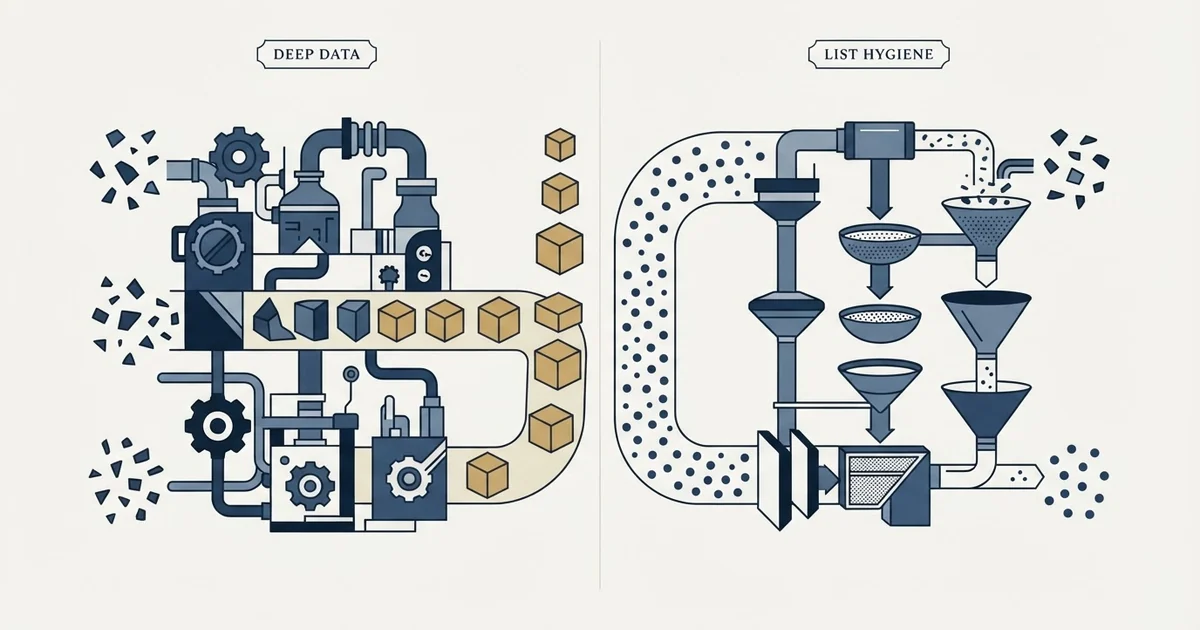 Editorial illustration for Crustdata vs Kickbox