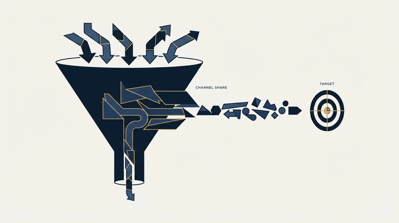 Section illustration: The channel takes a large share, and it is a