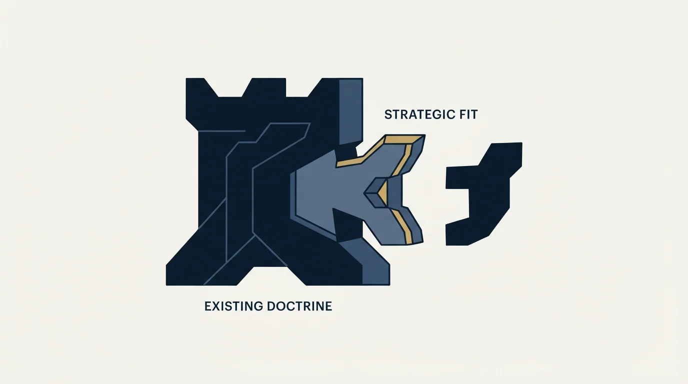 Section illustration: Doctrine that matters more here than elsewhere