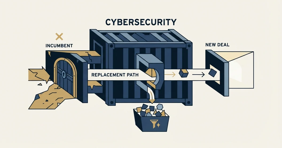 Editorial illustration for Cybersecurity Lead Generation