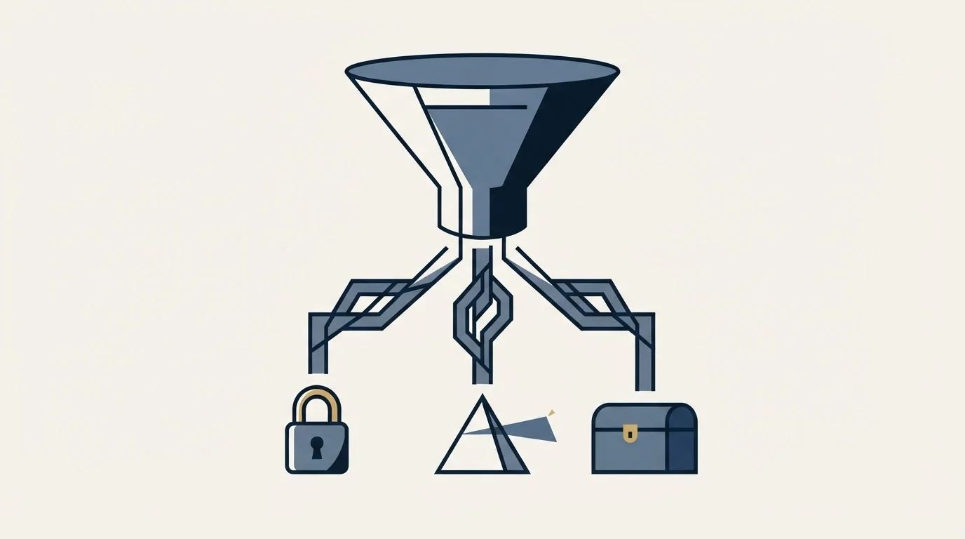 Section illustration: The three things sold as the answer