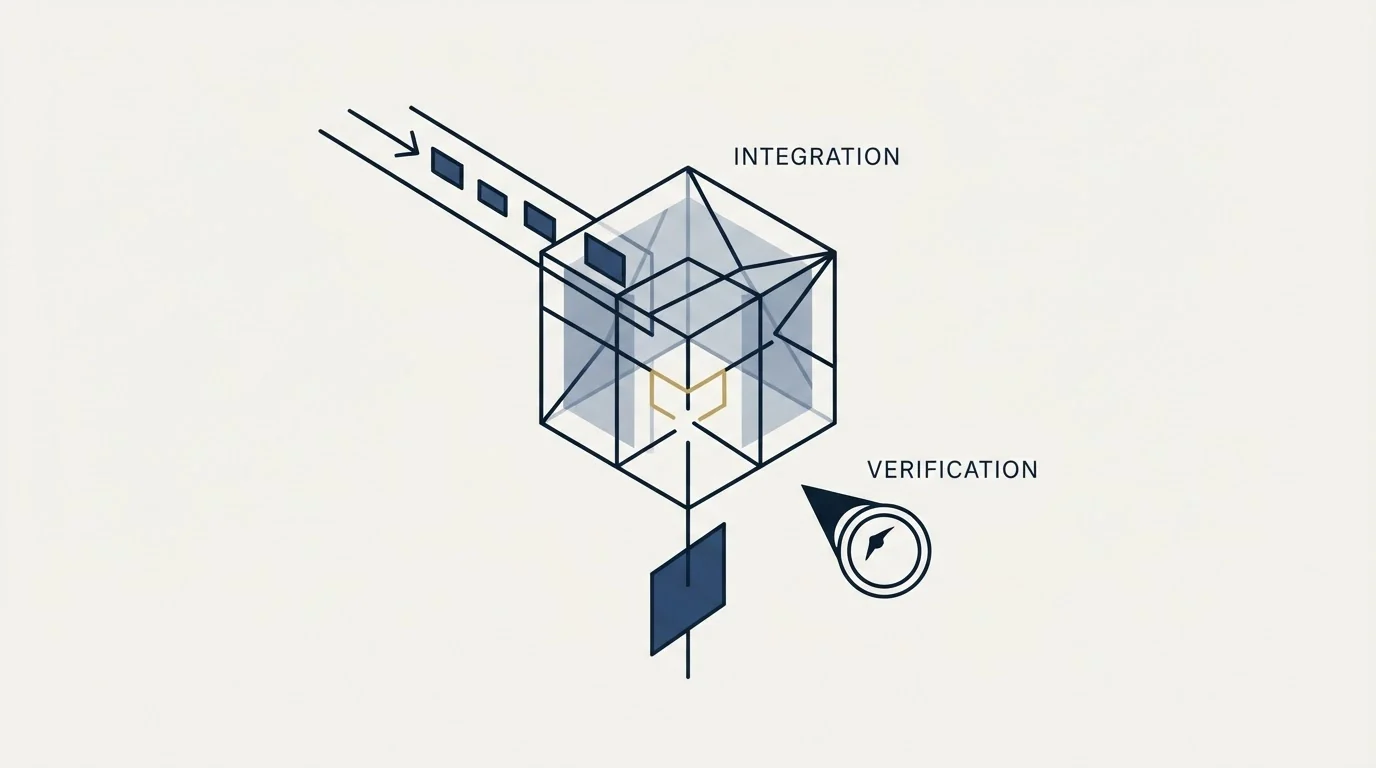Section illustration: Instrument the integration for the failure verification cannot see