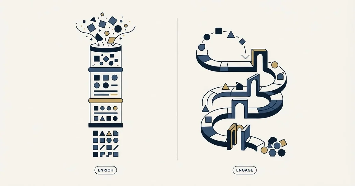 Editorial illustration for Datagma vs Dripify