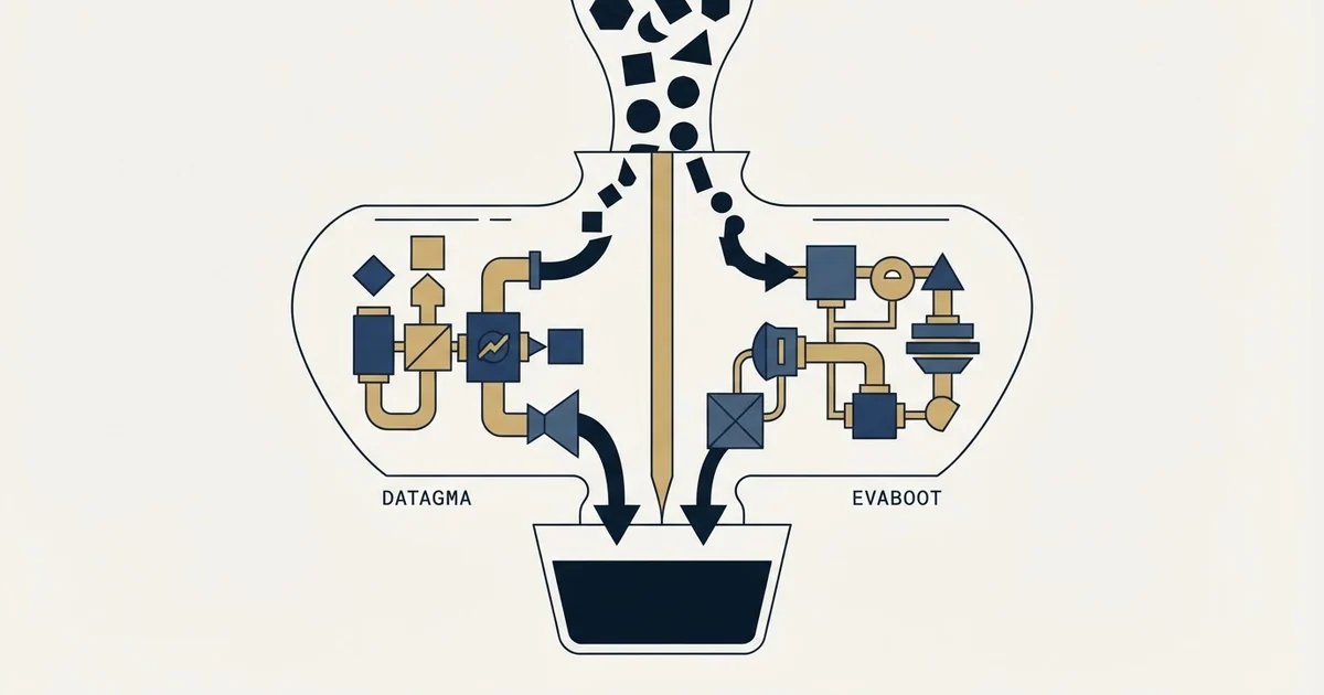 Editorial illustration for Datagma vs Evaboot