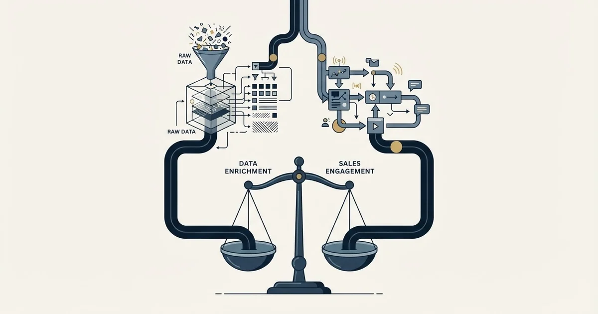 Editorial illustration for Datagma vs GetSales.io