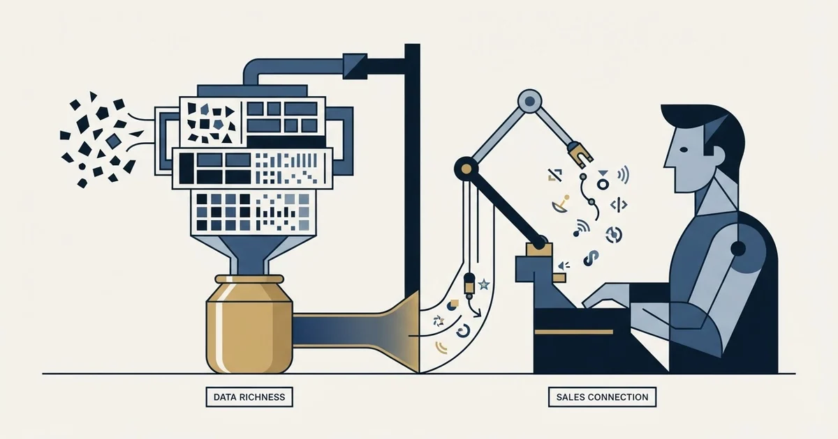 Editorial illustration for Datagma vs Humanlinker