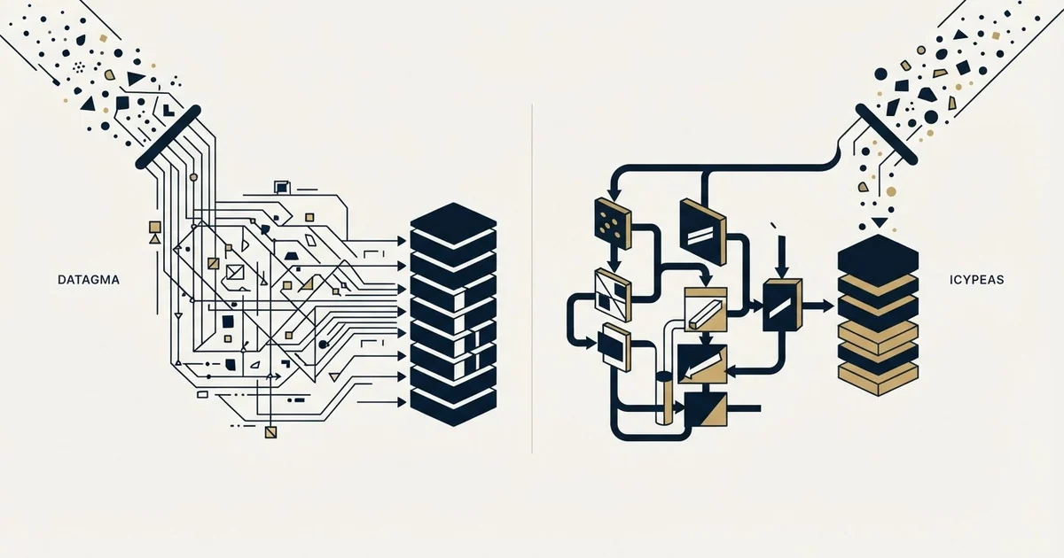 Editorial illustration for Datagma vs Icypeas