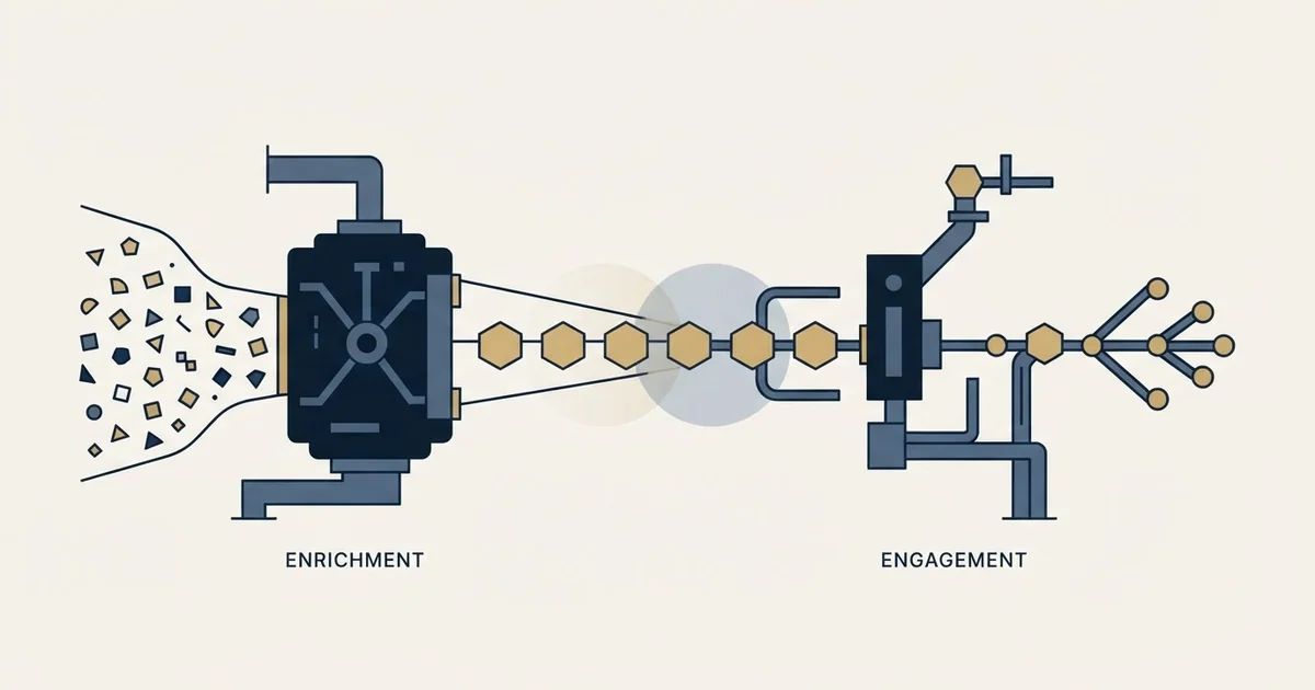 Editorial illustration for Datagma vs Koncert