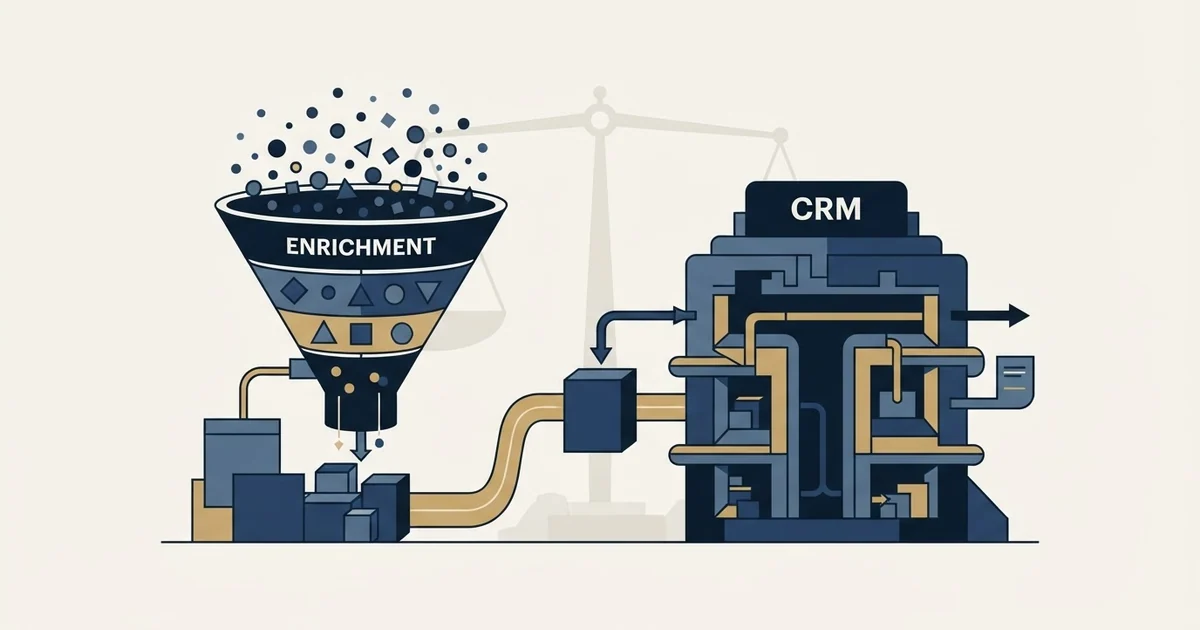 Editorial illustration for Datagma vs OnePageCRM