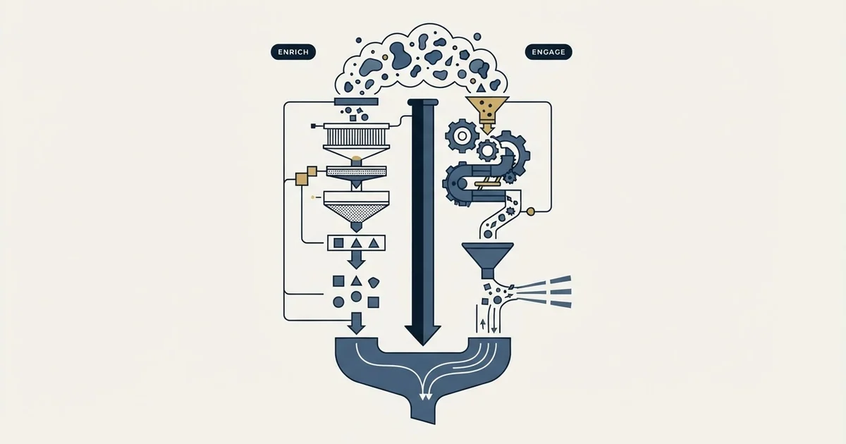 Editorial illustration for Datagma vs Outreach